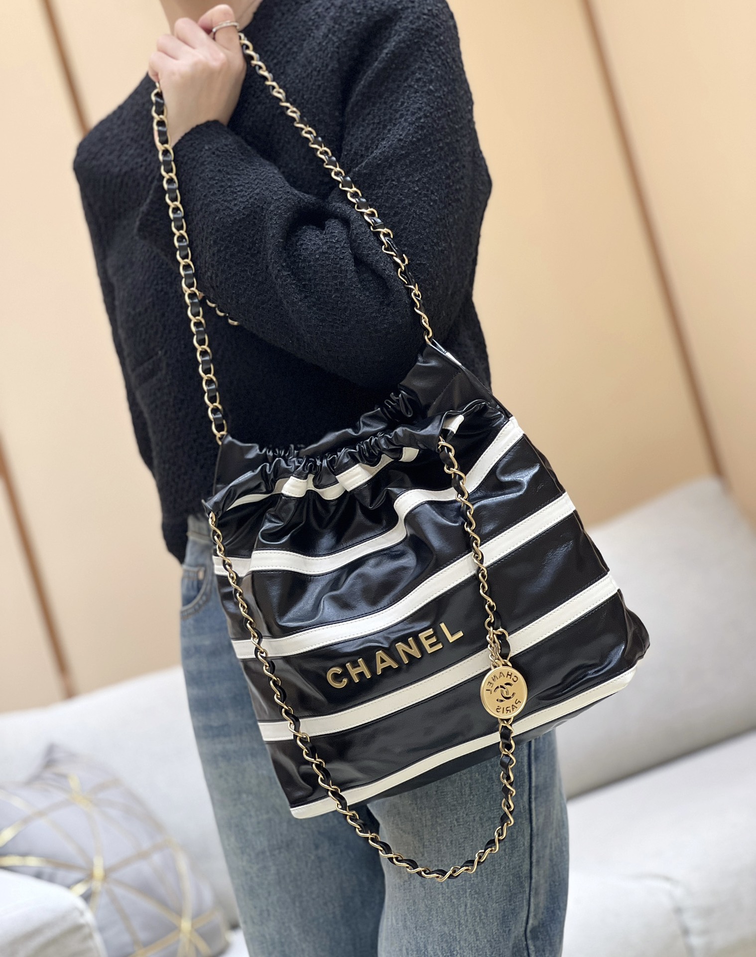 Chanel 24S Spring/Summer Collection Limited Edition Colorblock Handbag AS3260