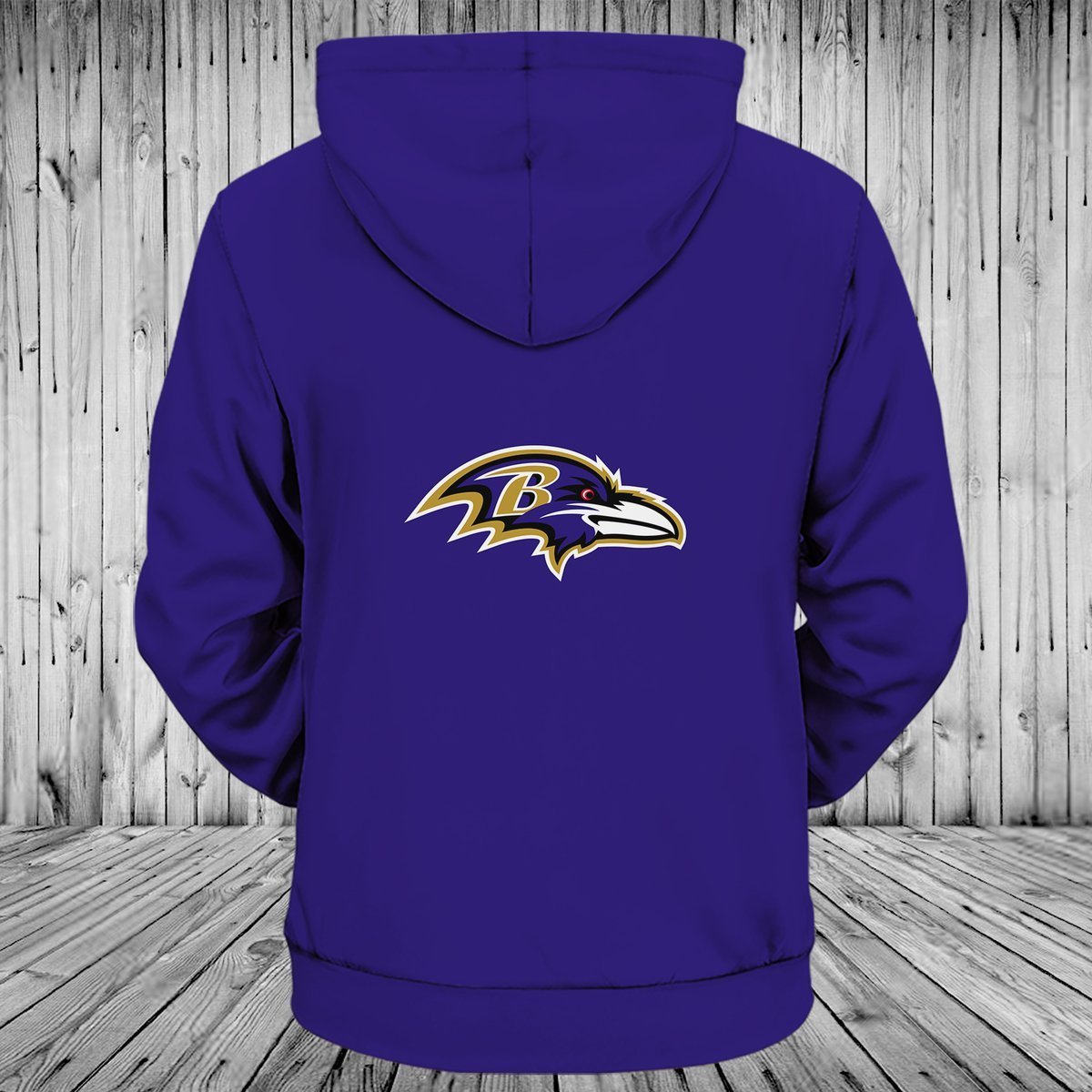 RAVENS 3D HOODIE 33
