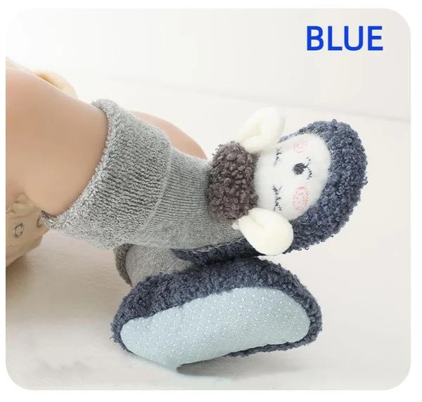 Baby Cartoon Plush Cotton Toddler Shoes