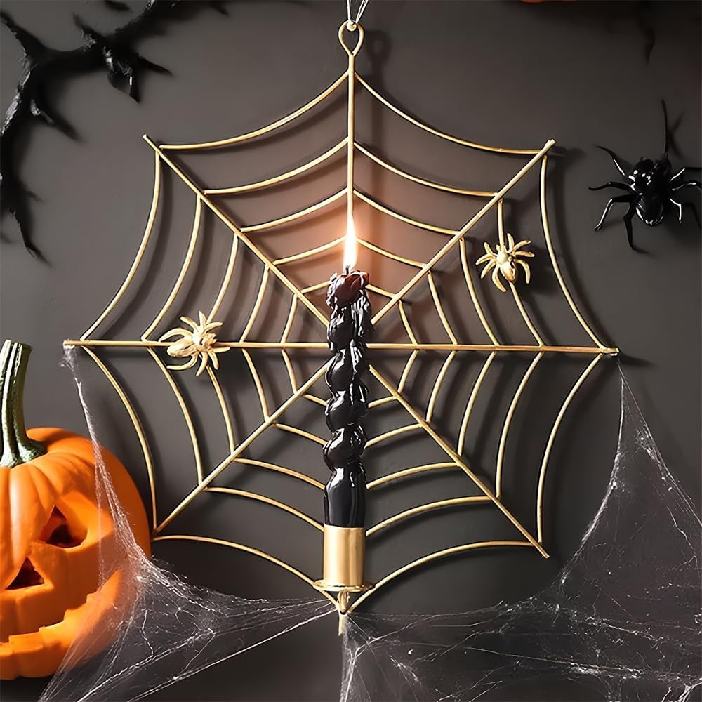 🔥On Sale🔥Spider Web Candles Holder