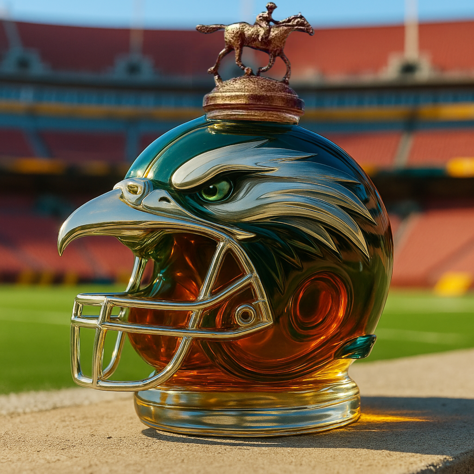 Philadelphia Eagles Collector’s Whiskey Decanter