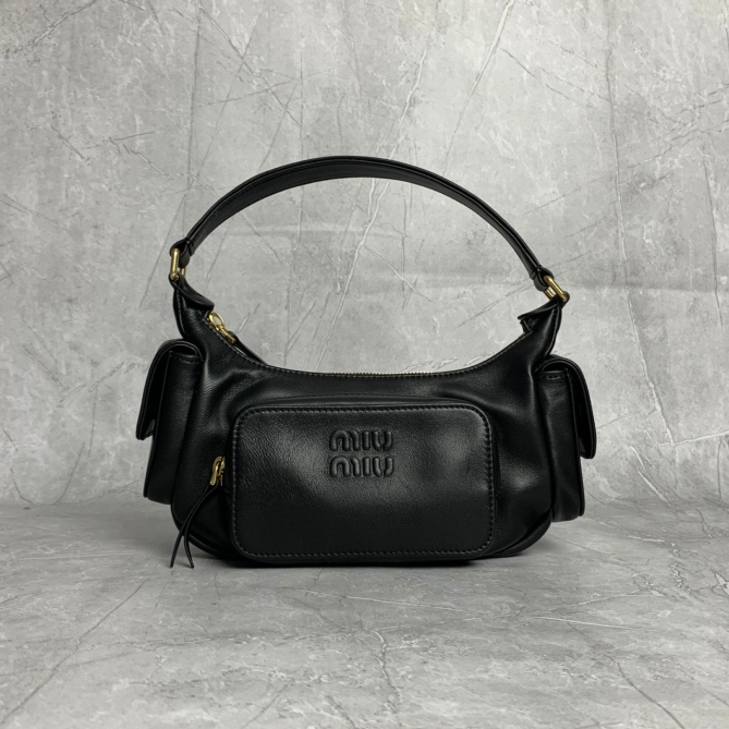 Miu Miu Multi-Pocket Biker Bag