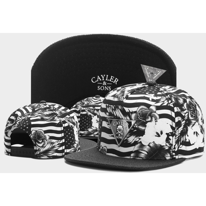 Sun hat flat brim hip-hop hat embroidered street dance men and women trendy street all-match hat