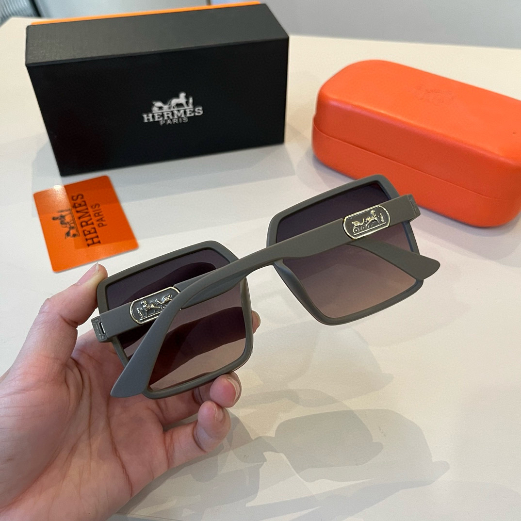 Hermes Square Frame Sunglasses