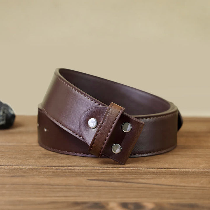 Handmade American Hero Cowhide Leather Belt