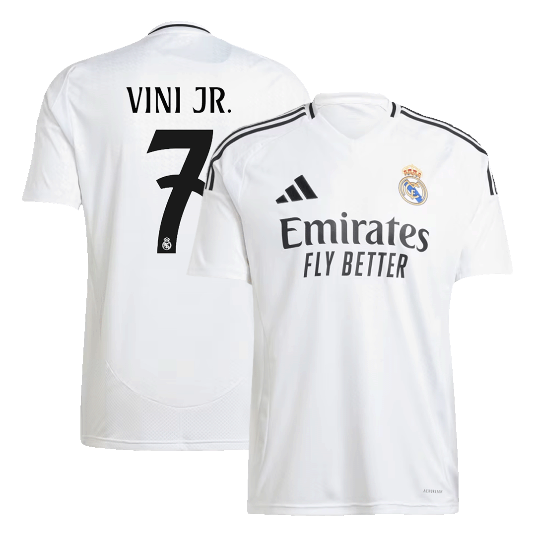 Real Madrid VINI JR. #7 Home Football Shirt 2024/25