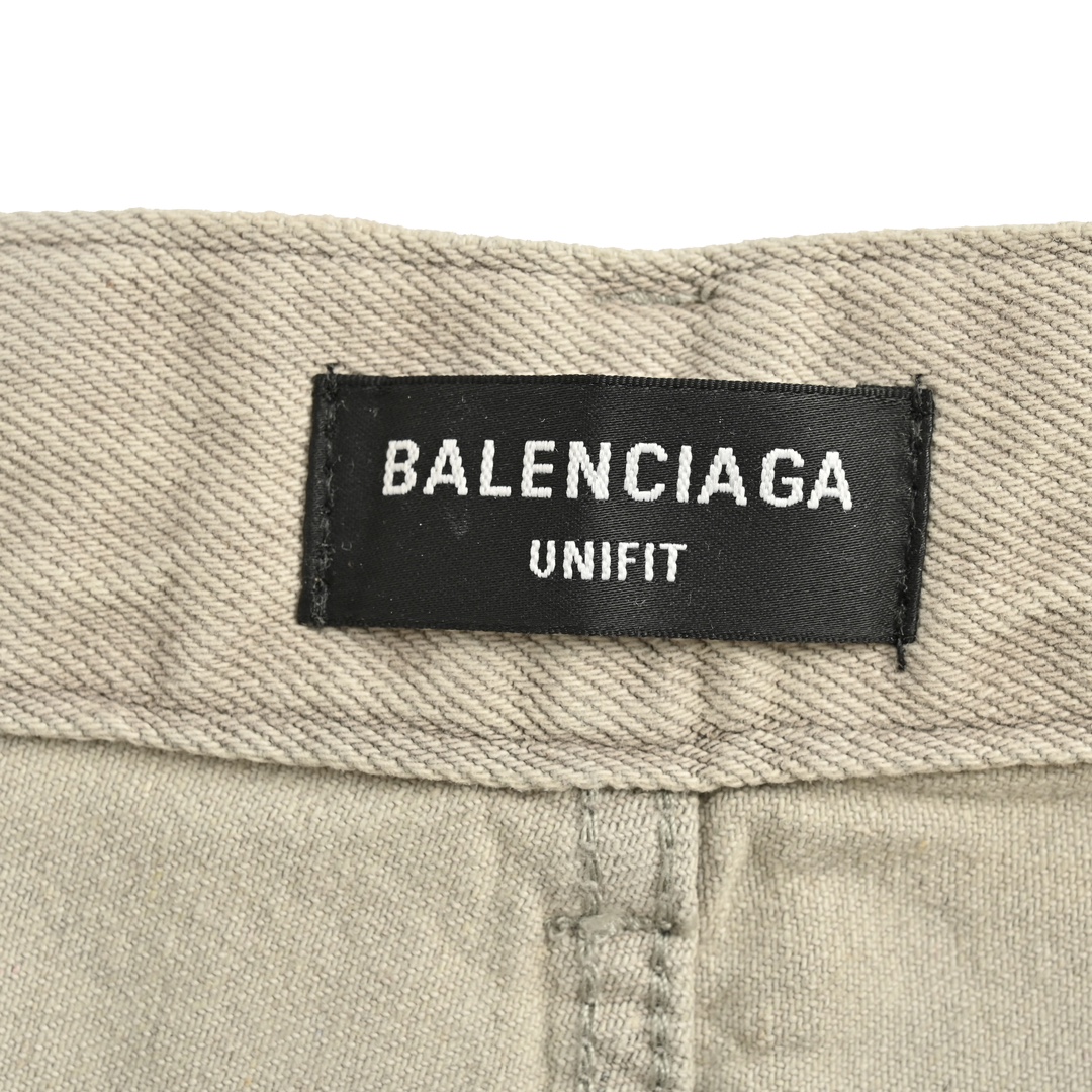 Balenciaga 24Fw catwalk graffiti jeans