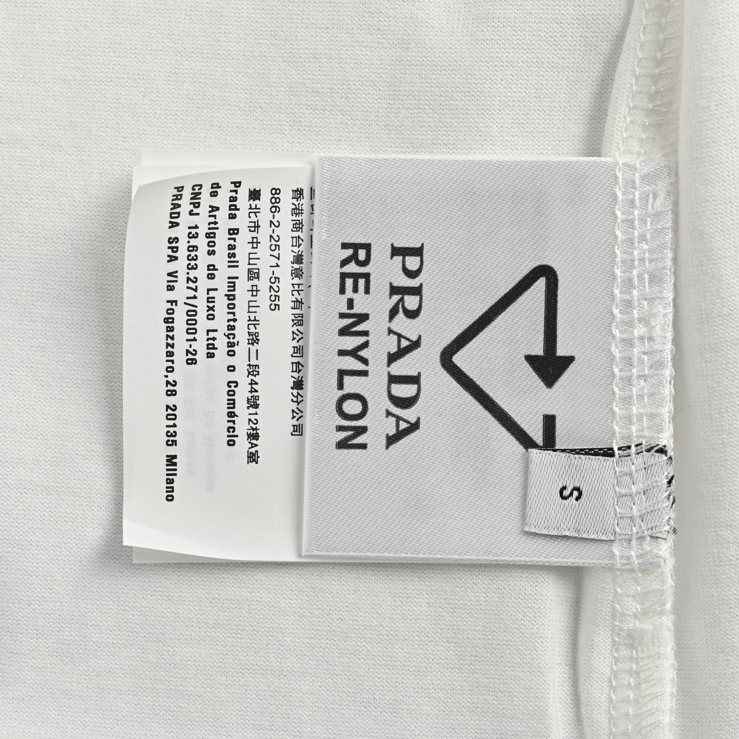 Prada Pocket Logo Short Sleeve