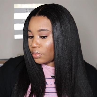 New Natural Everyday Kinky Blowout Wig