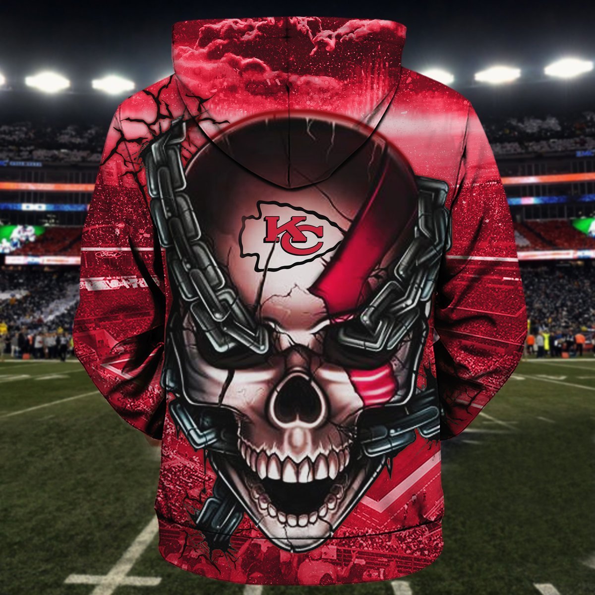 CHIEFS HOODIE VIP23 SKULL