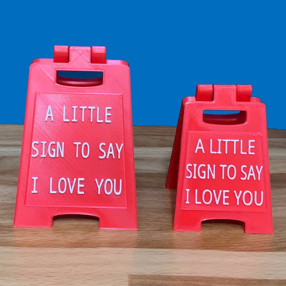 Love Themed Mini Sign | Romantic Gift