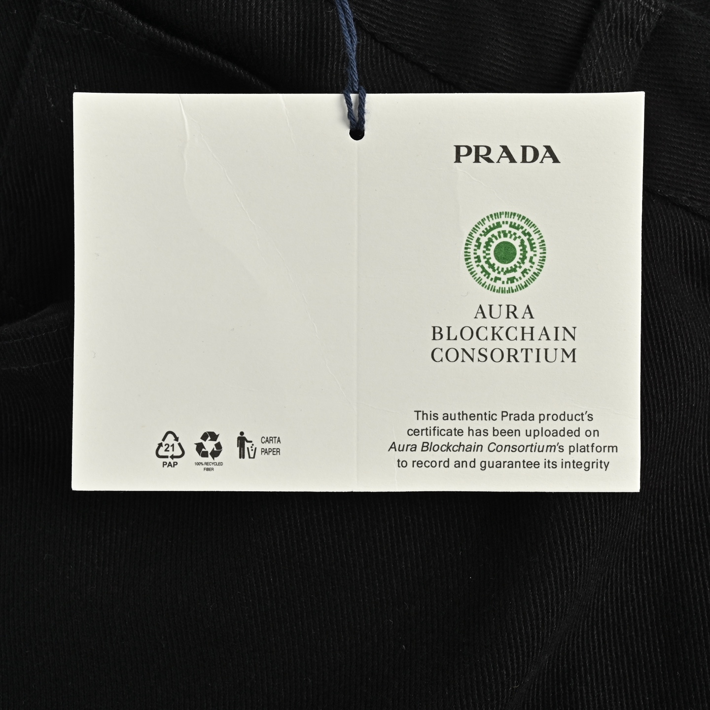 Prada 25ss pocket triangle logo cargo trousers