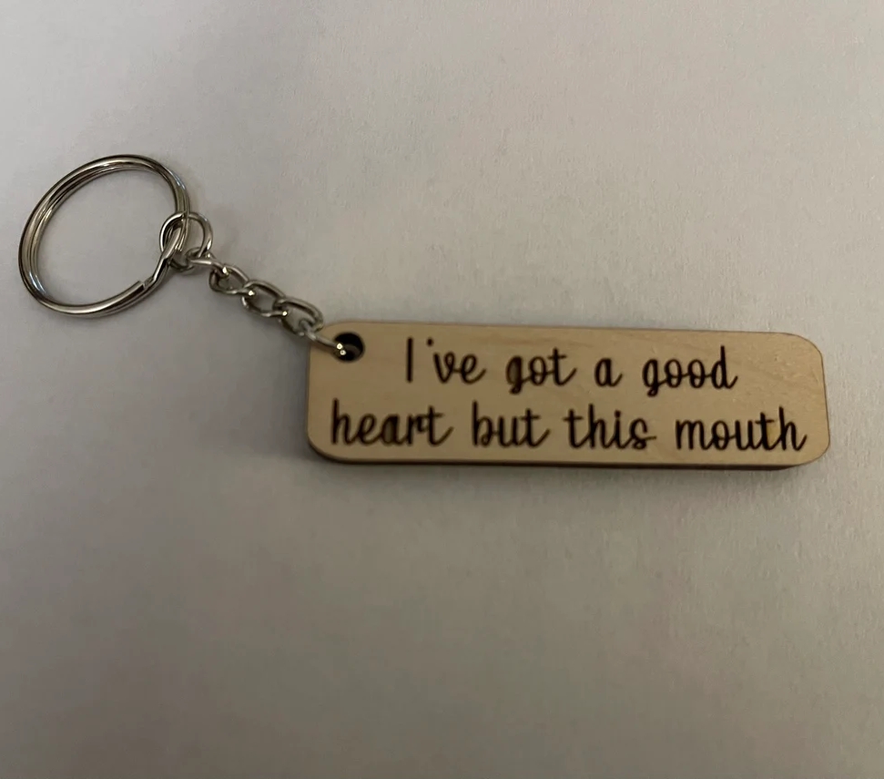 Keychain With Fun Sayings