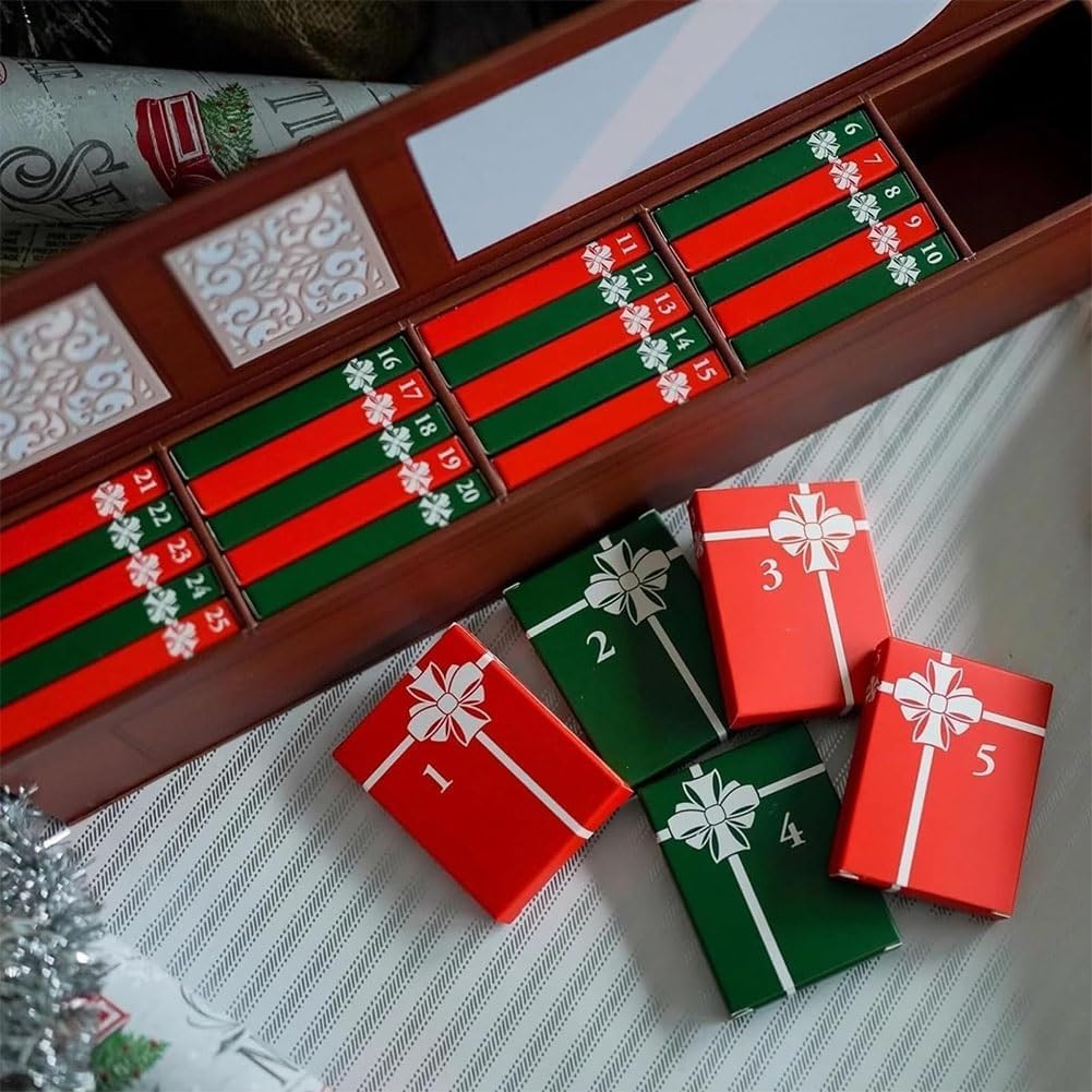 Mini Book Ornament 24 Days Advent Calendar 2025