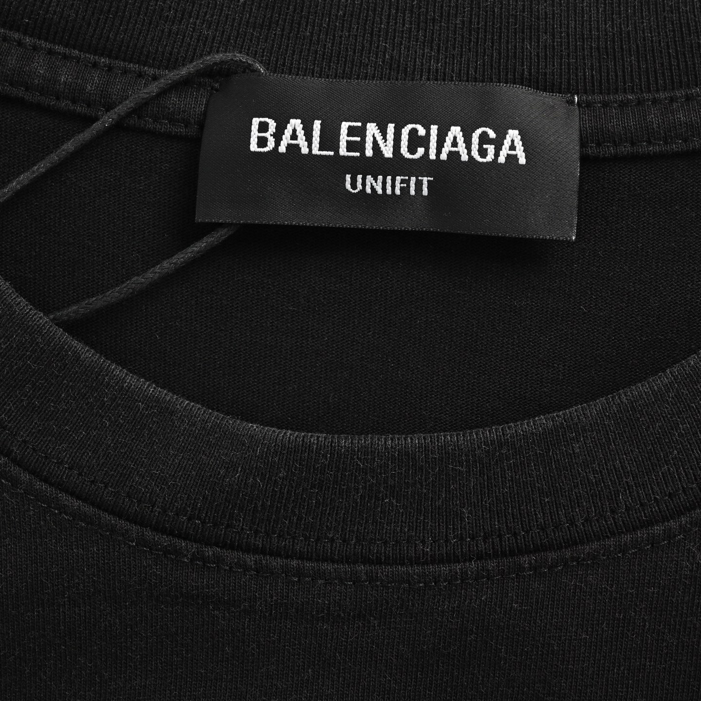 Balenciaga 25ss washed 8-letter printed short sleeves