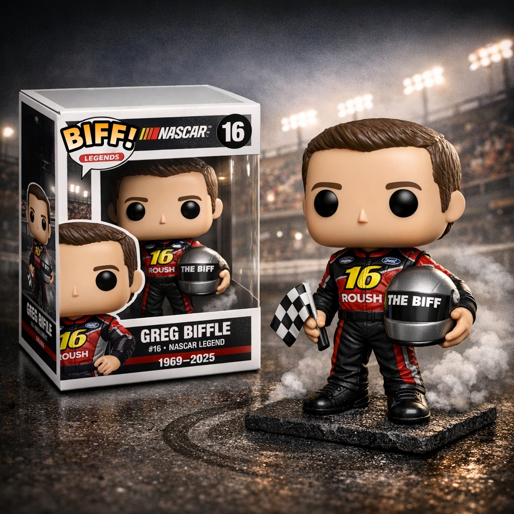 Greg Biffle Memorial Pop Figure