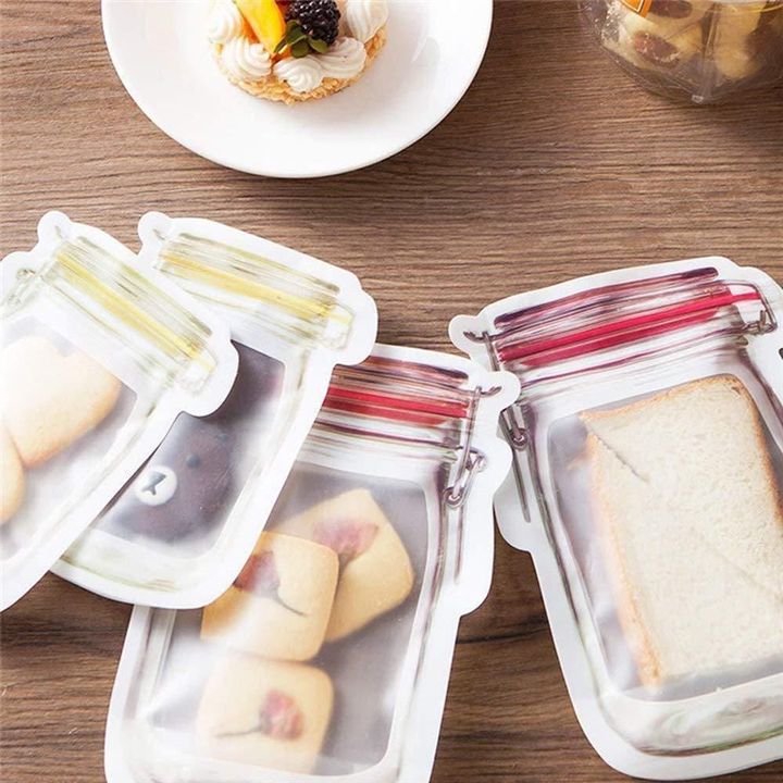 2021 REUSABLE MASON BOTTLE ZIPLOCK BAG (SET OF 7)