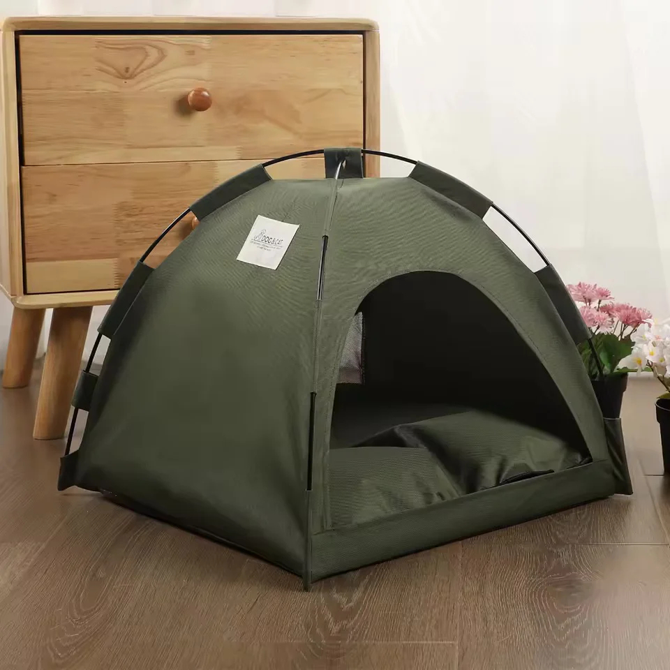 Cozy Cat & Dog Tent 🐾 | Portable Pet Hideaway for Cats & Small Dogs