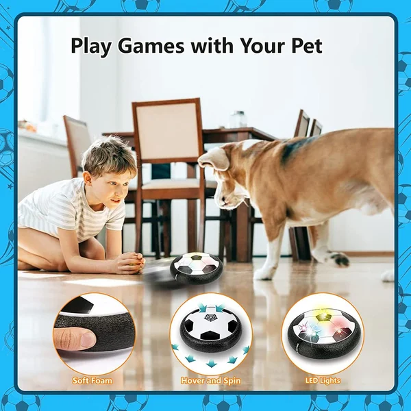 (🎅 CHRISTMAS SALE - 48% OFF)⚽LED Light Hover Soccer Ball⏰BUY 2 FREE SHIPPING