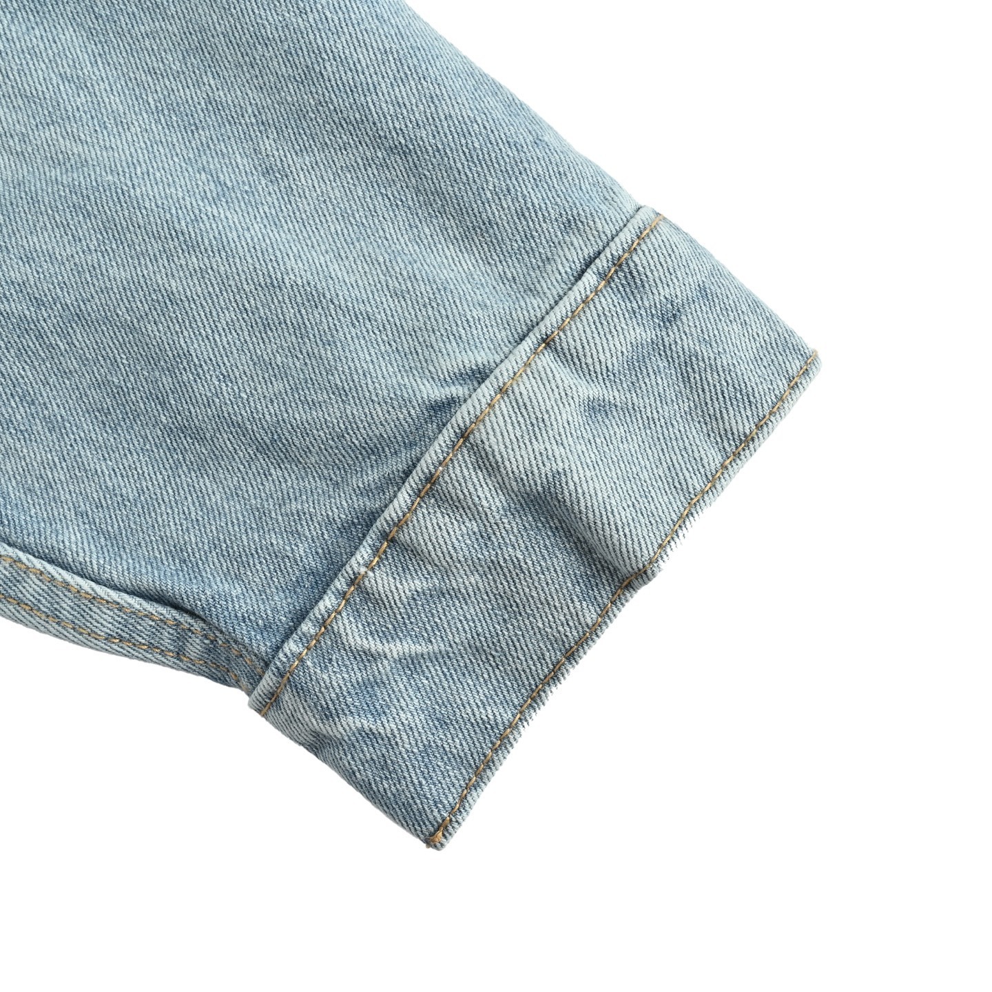 Louis Vuitton 25Fw embroidered pocket denim blue denim jacket