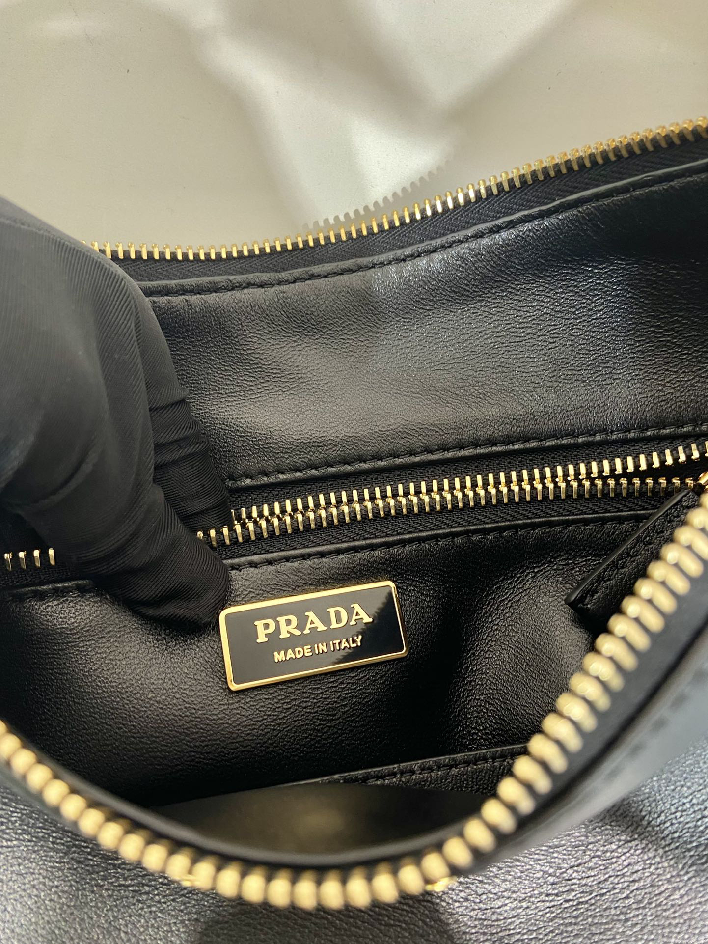 Prada New Aimee Large Underarm Bag 1BC229