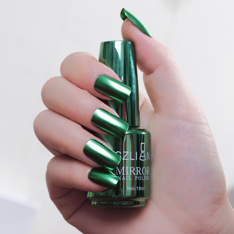 2025 Glamorous Chrome Metallic Mirror Nail Polish