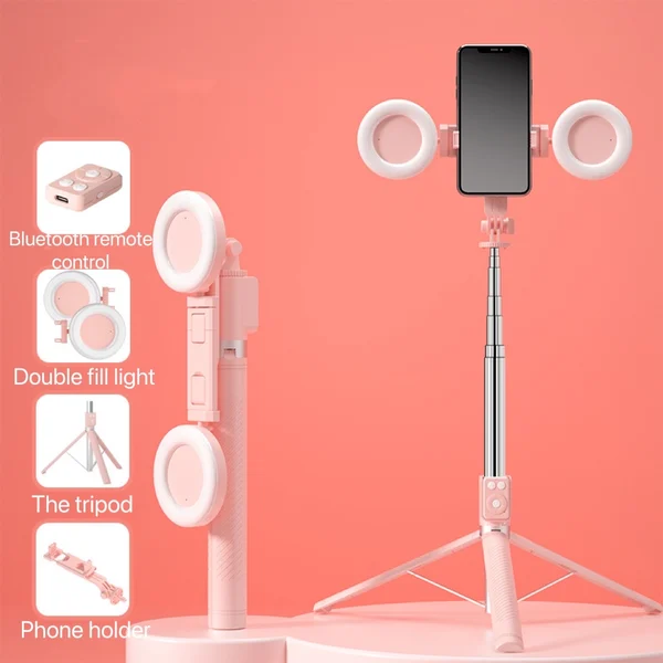 🎁New 6 in 1 Bluetooth Selfie Stick🎁BUY 2 FREE SHIPPING
