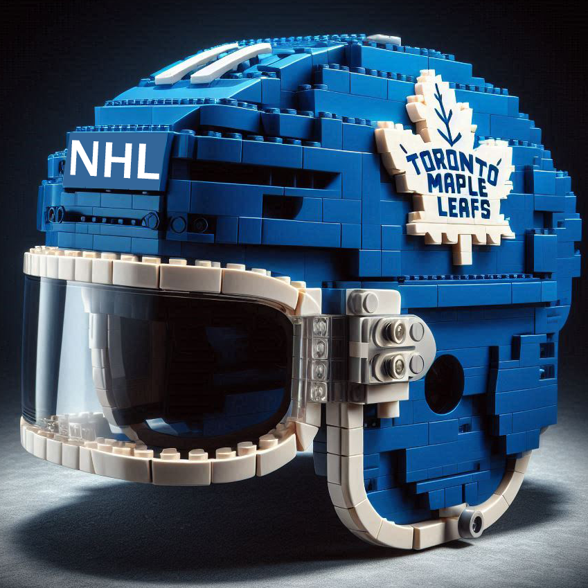 NHL LEGO Building Block Helmet