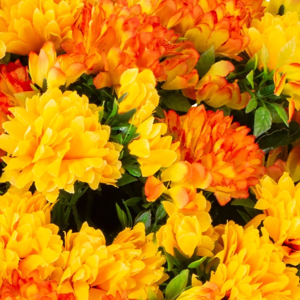 🏆Flash Sale⚡Artificial Flowers Sunset Garden Mums Bouquet Decoration - UV resistant, Waterproof, Windproof