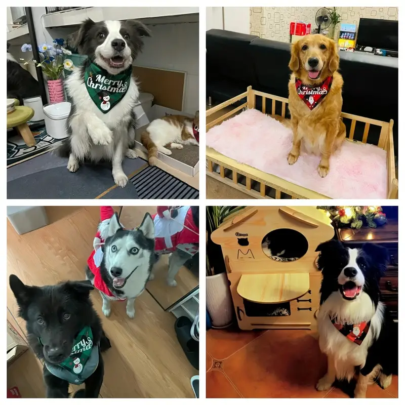 ON SALE🔥Pet Scarf Triangle Bibs for Small Medium Large and Extra Large Dogs Cats-Buy 5pcs Free Shipping