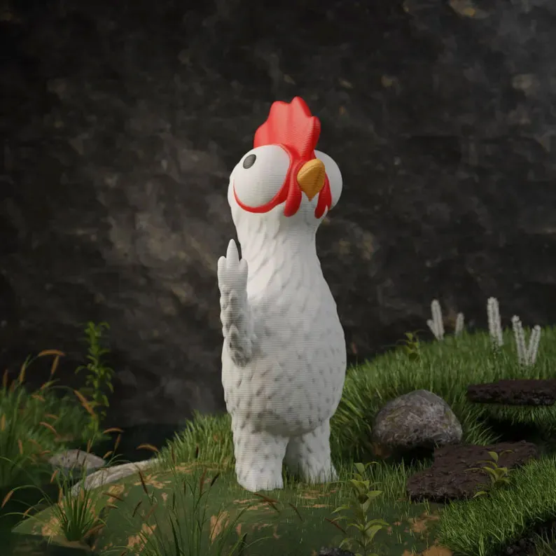 Funny Animal Desktop Statue