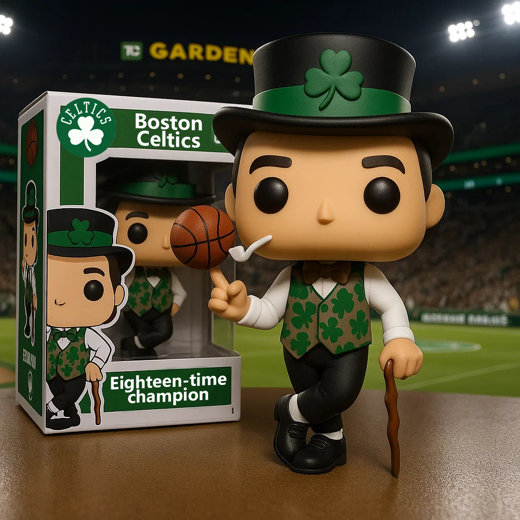 Lucky Charm of Champions — Celtics Pop Figure