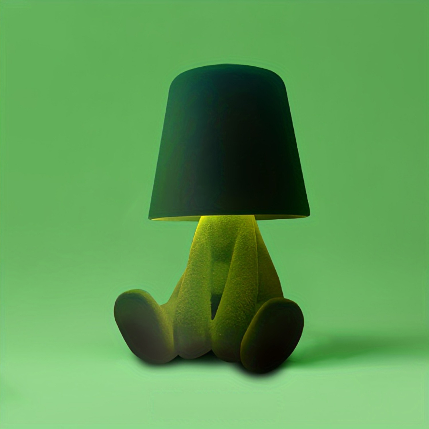 Mood Lighting Lamps, Thinker Figurine Table Lamp, Rechargeable Touch-Controlled LED Table Lamp