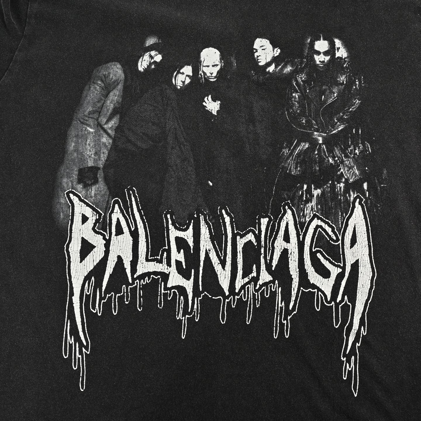 Balenciaga Portrait Band Short Sleeve