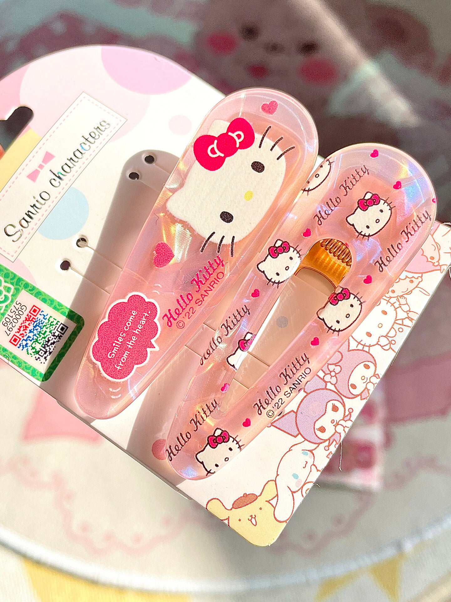 12PCS Sanrio Hair Clips for Women Girls Hair Styling Tools Accessories