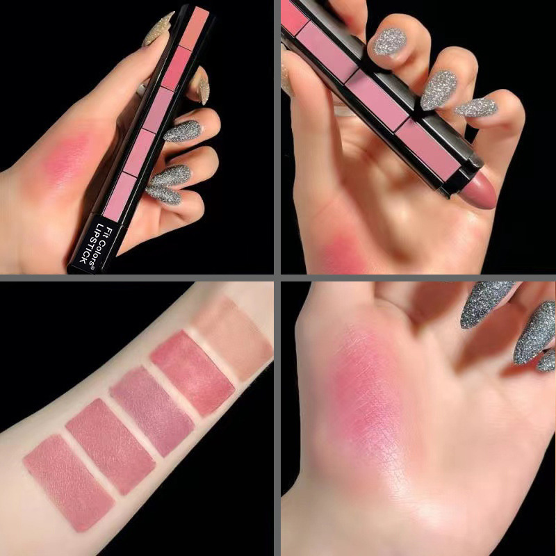 🔥Last Day 50% OFF🔥24H Long Lasting 5 In 1 Velvet Lipstick
