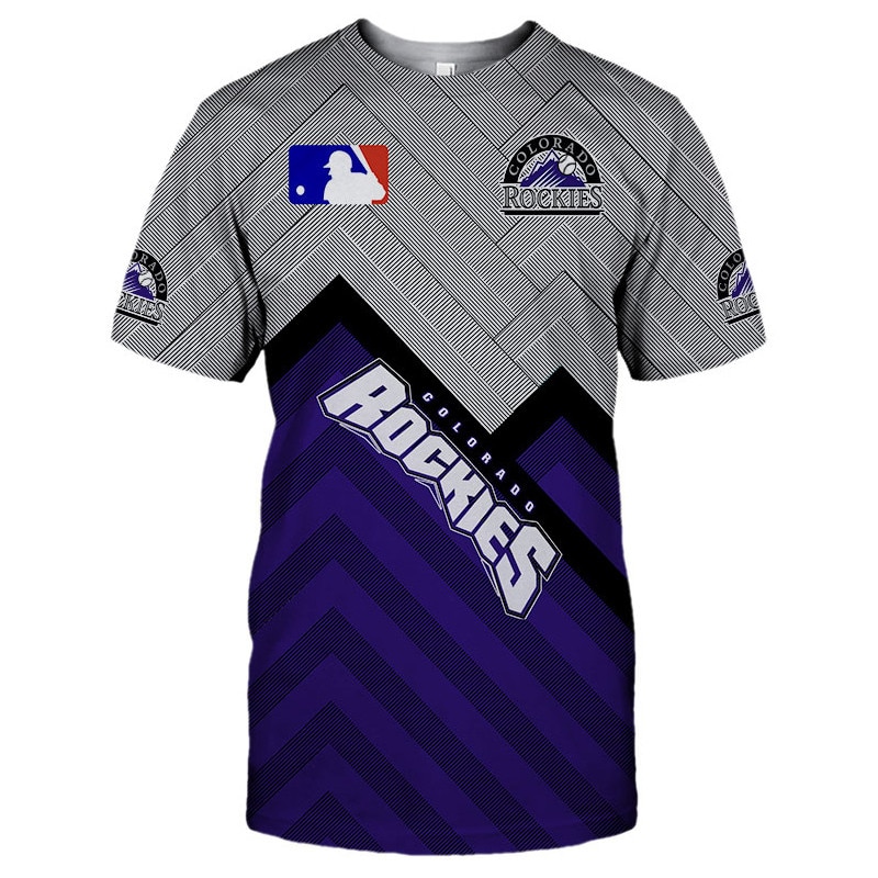 COLORADO ROCKIES 3D HOODIES CR002