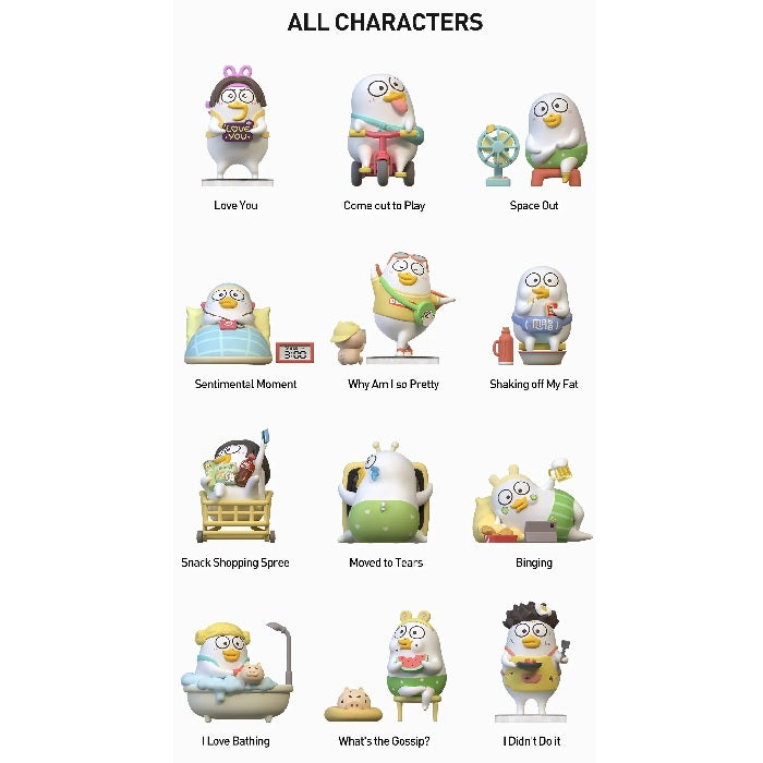 POP MART Duckyo's Leisure Life Series Figures [1 Blind Box]
