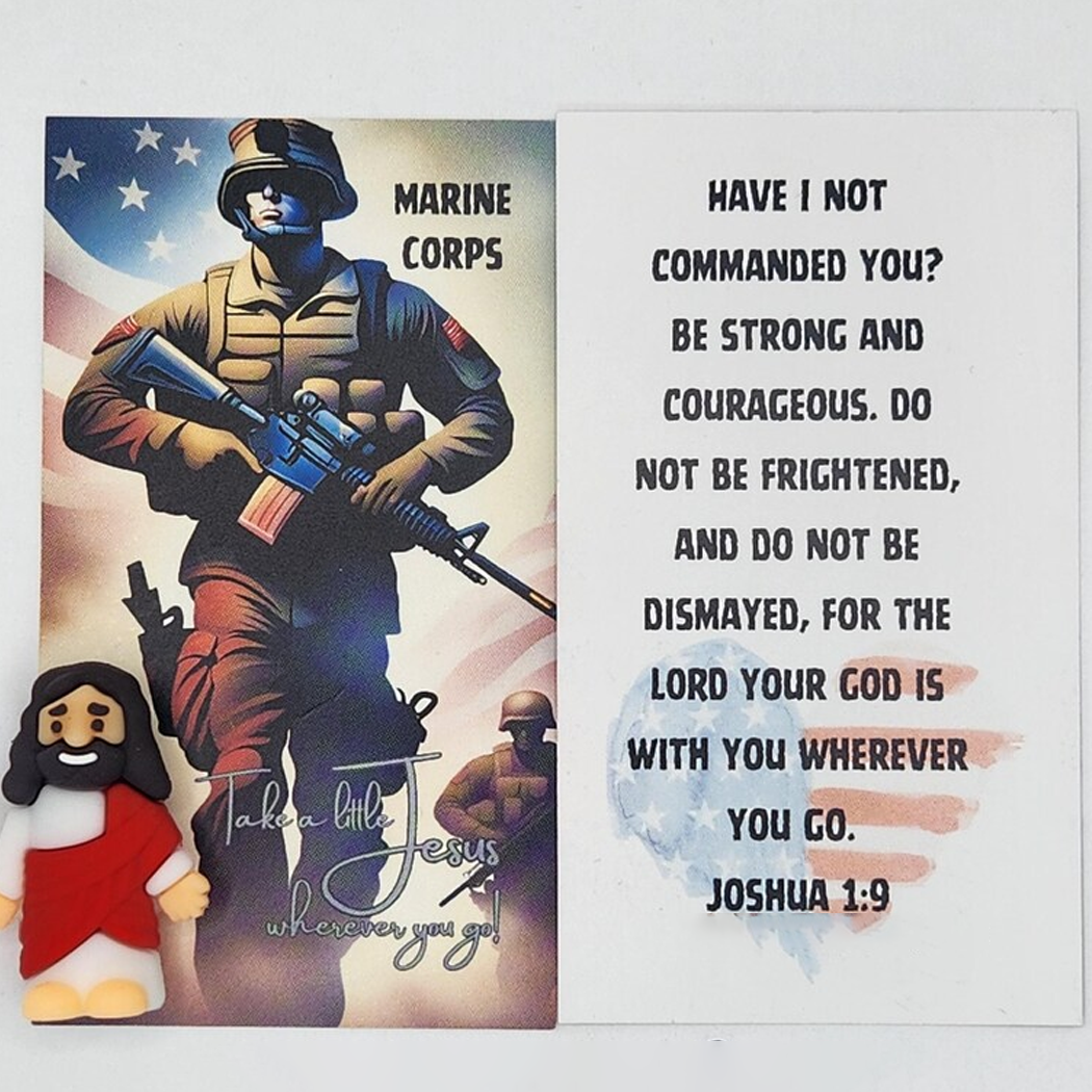 Fighter Gifts Little Jesus