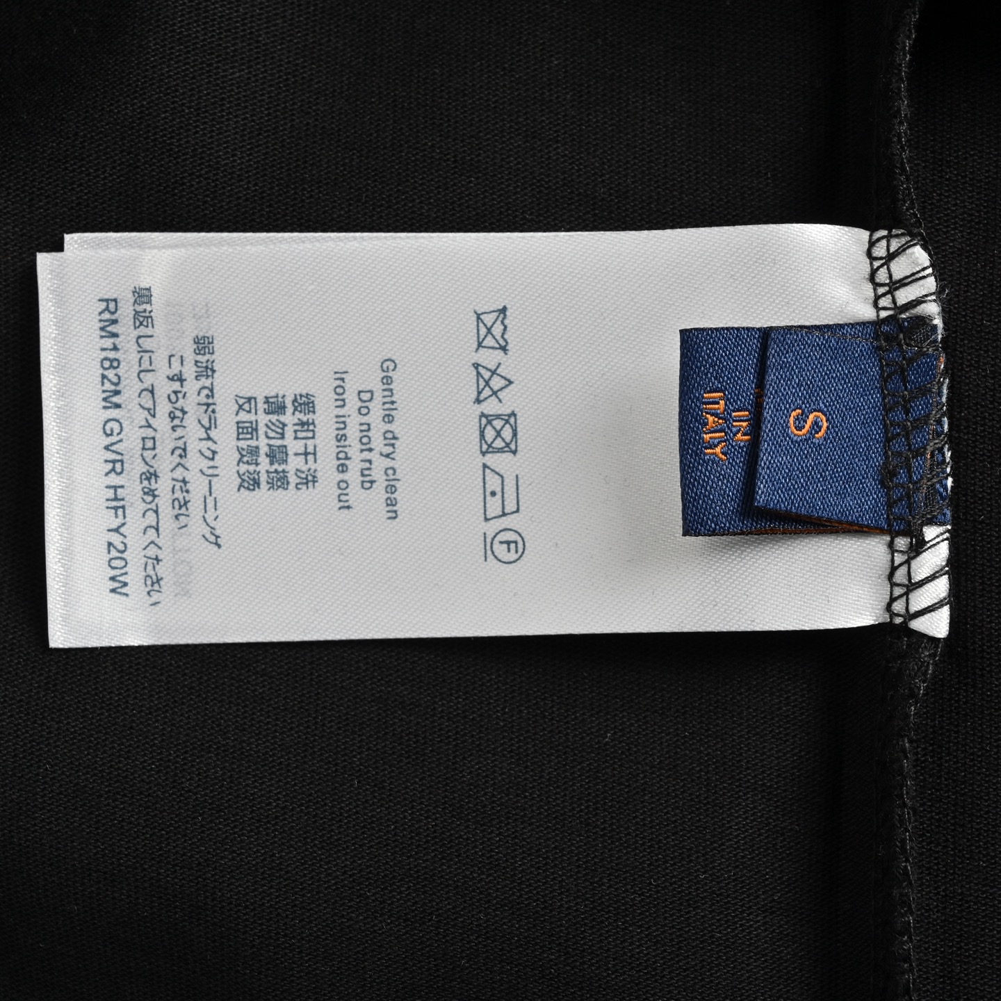 Louis Vuitton 25ss cloud letter logo short sleeve