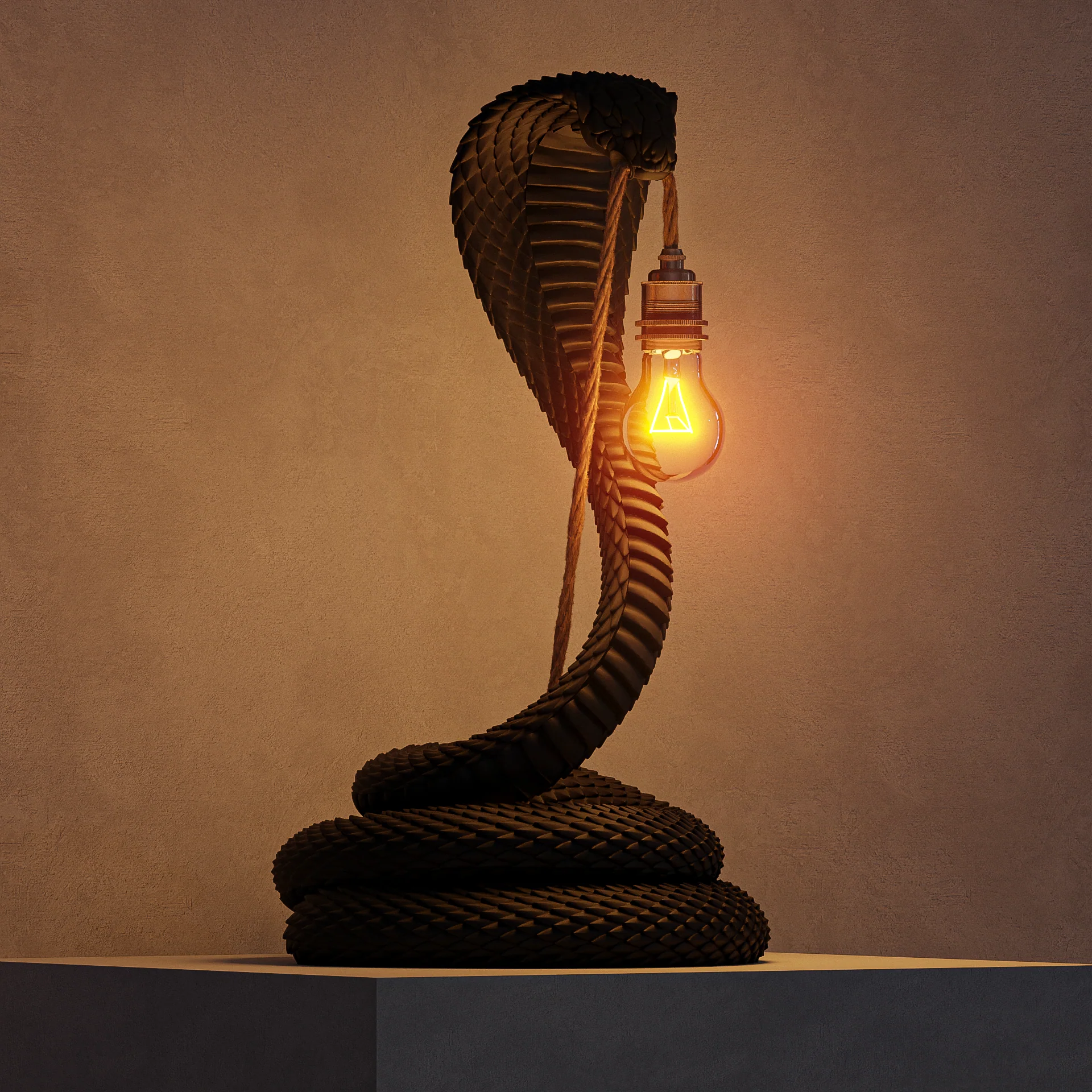 🔥ON SALE 49% OFF🔥Cobra Sculpture Lamp