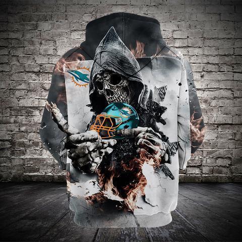 DOLPHINS 3D HOODIE UNIQUE 76