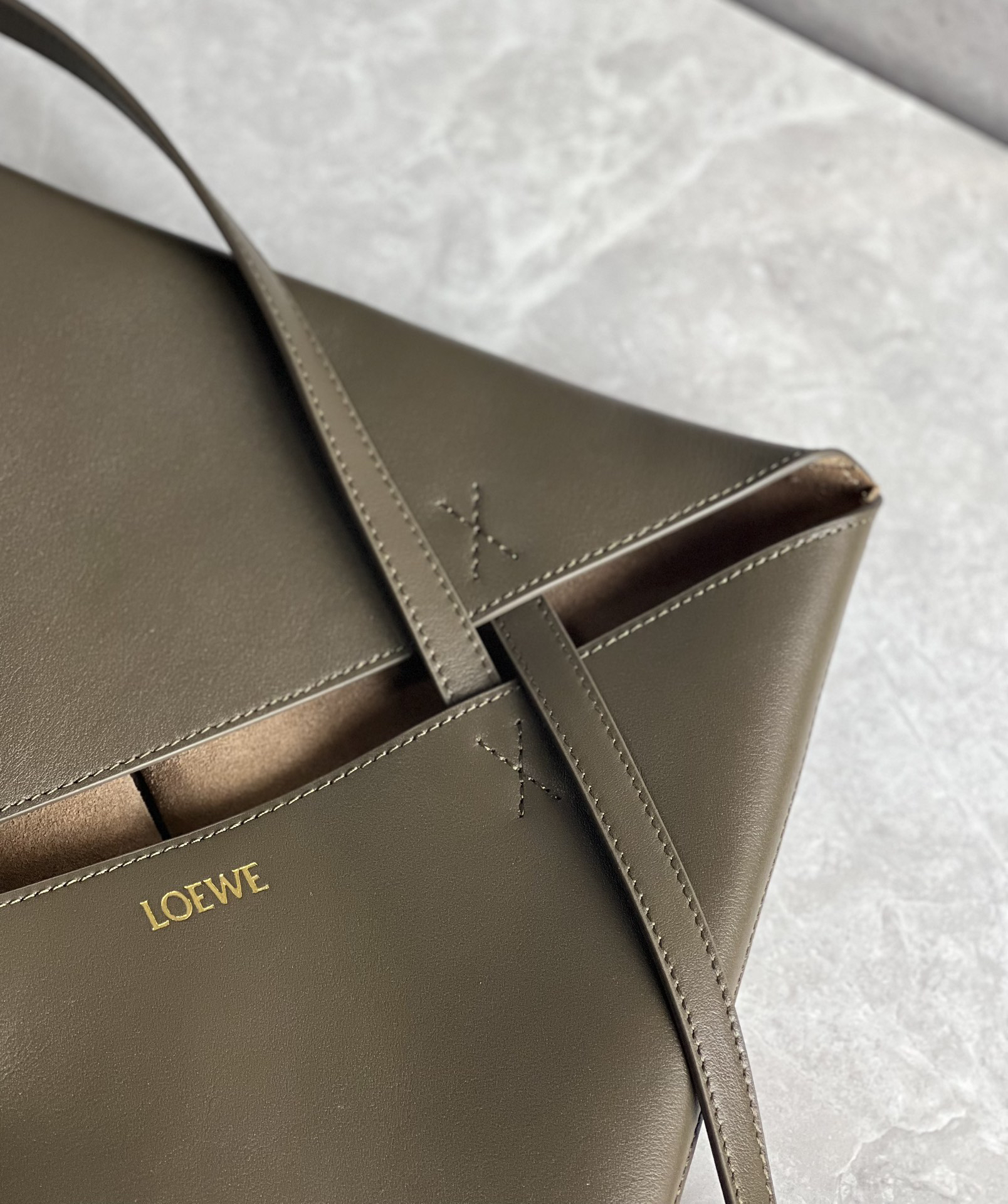 Loewe zzle fold series foldable tote bag 0693