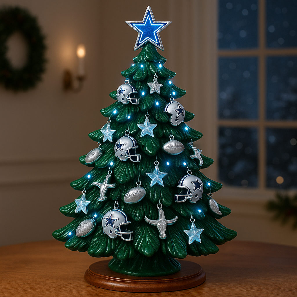 NFL Team Christmas Trees