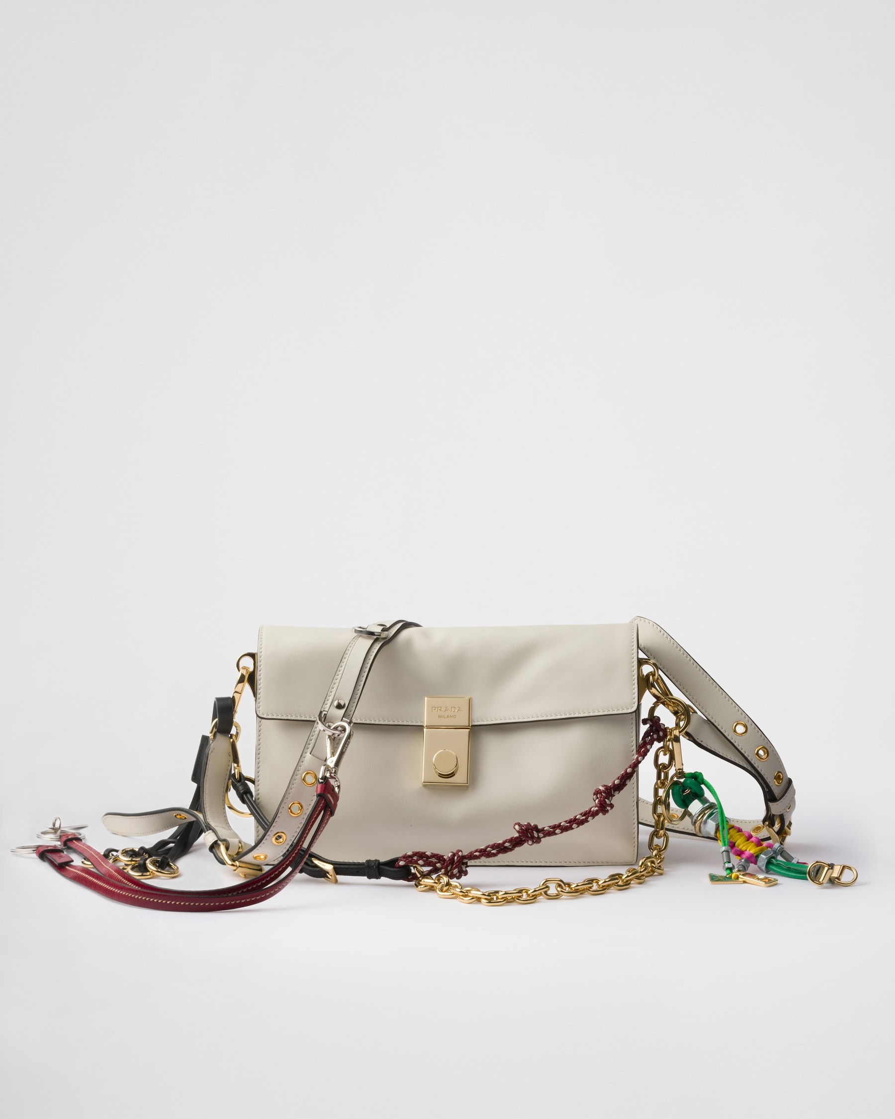 Prada Soft Sound Small Leather Shoulder Bag Accessories1BD379_2C6A_F0002_V_OO6
