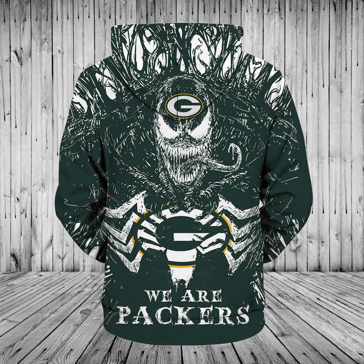PACKERS 3D HOODIE VN