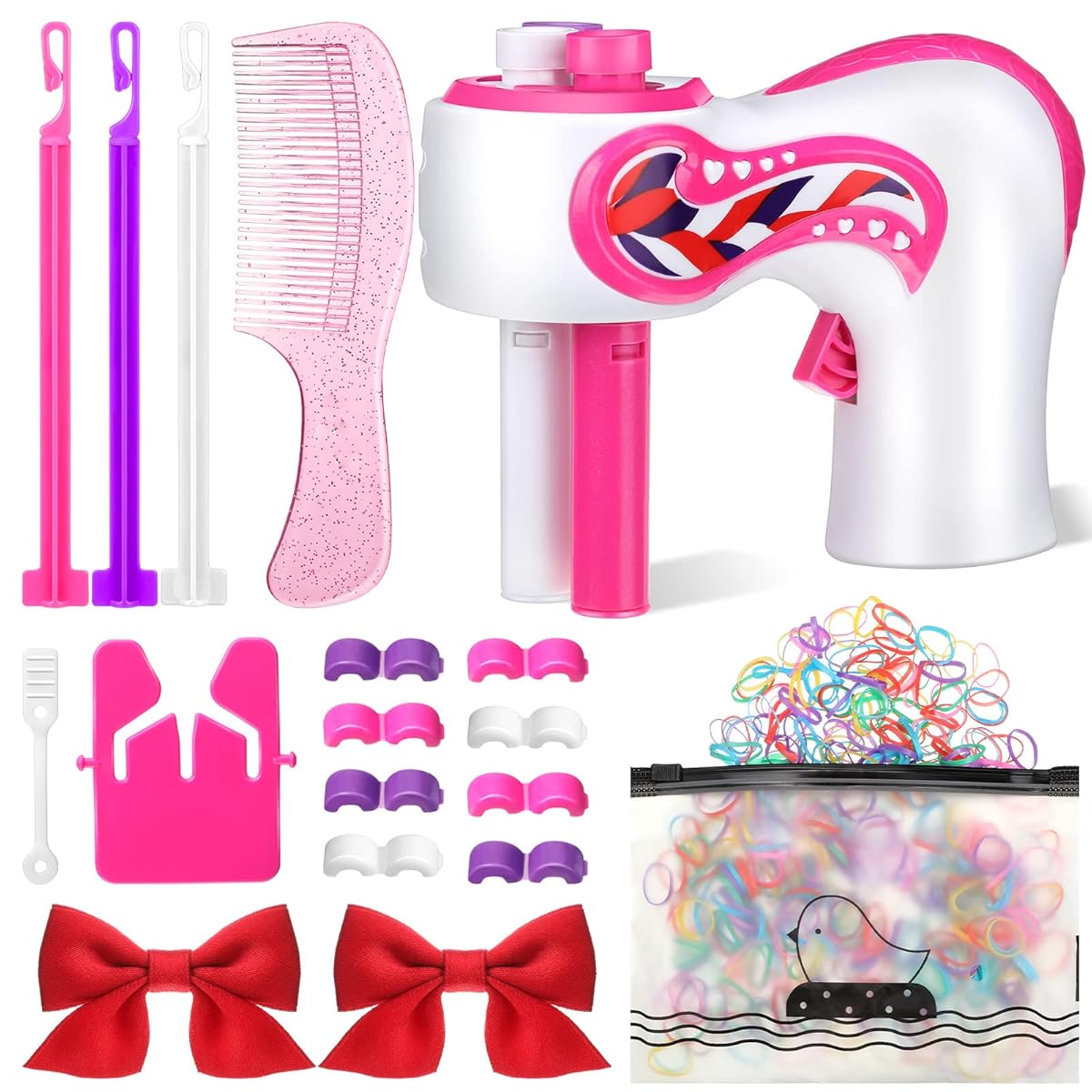 🔥Last Day Sale🔥 Electric Hair Braiding Machine, For Girls and Kids DIY Hair Styling