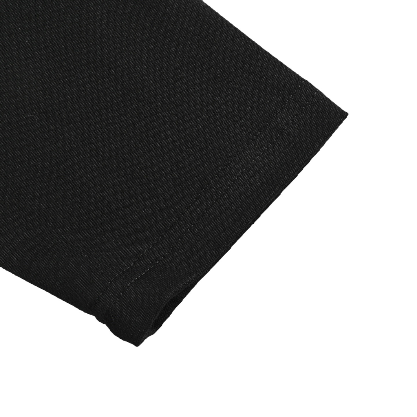 Prada 25Fw triangle logo long-sleeved T-shirt