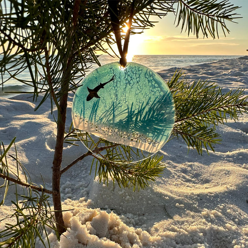 Beach Christmas Ornaments