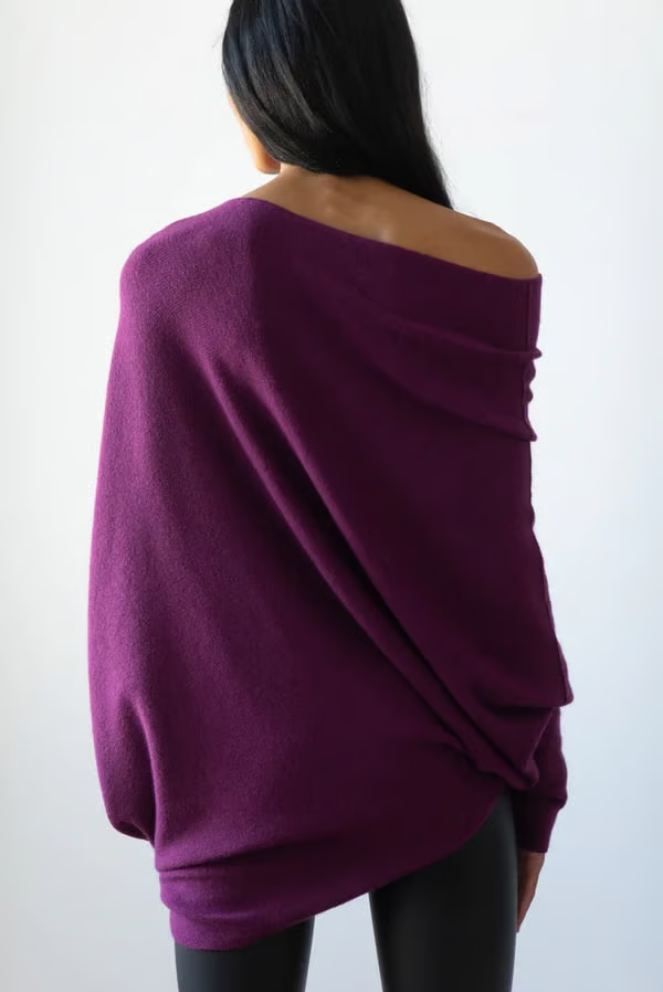 🔥LAST DAY 70% OFF🔥Asymmetric Draped Jumper✨